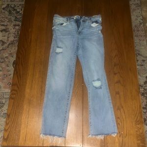 womens slim fit blue jeans
